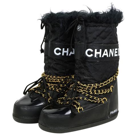 chanel moon boots|chanel fashion.